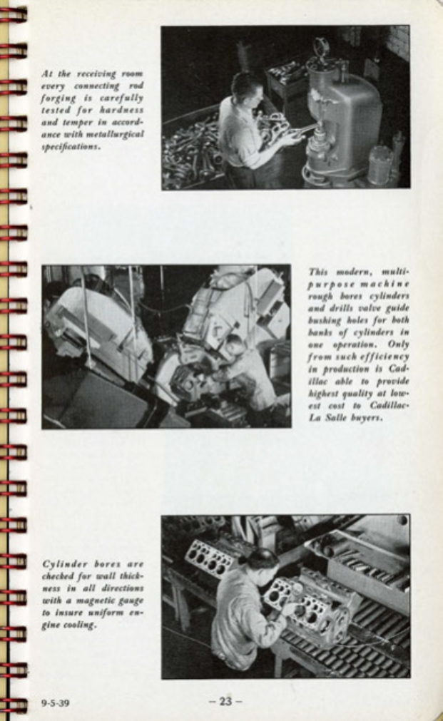 1940 Cadillac LaSalle Data Book Page 64
